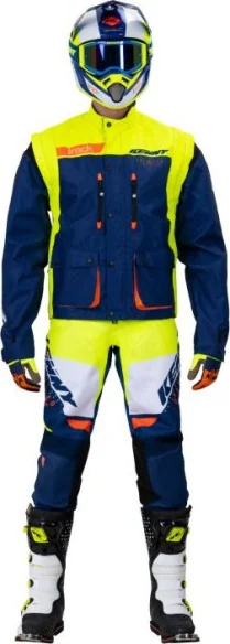 Geaca Moto MX Track Navy Neon Yellow 2021