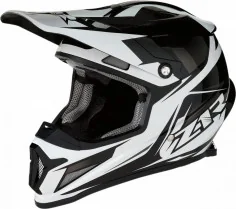Casca MX Rise Ascend Negru Alb 2020