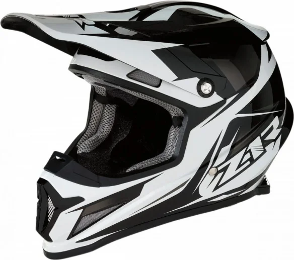 Casca MX Rise Ascend Negru Alb 2020