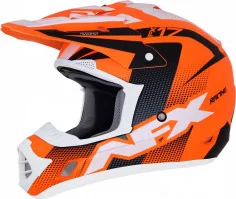 Casca Moto MX FX-17 Holeshot Offroad Matte Neon Orange Black White 2021