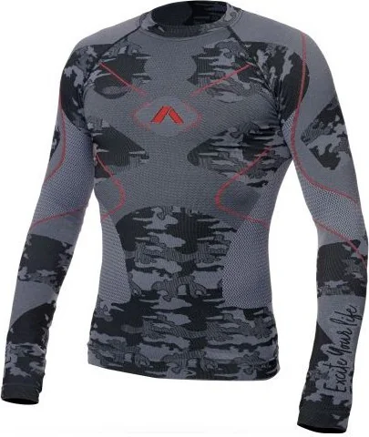Bluza Termoactiva ADRENALINE GLACIER Black Grey 2021