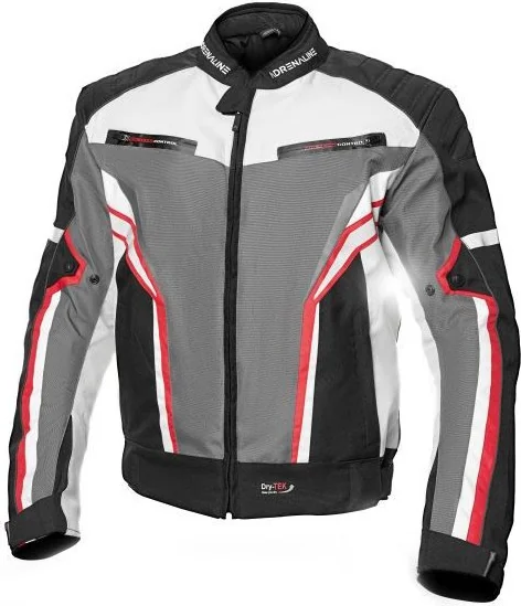 Geaca Moto Textila SOLA 2.0 CE Black Grey Red 2021