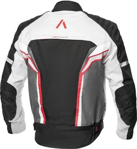 Geaca Moto Textila SOLA 2.0 CE Black Grey Red 2021