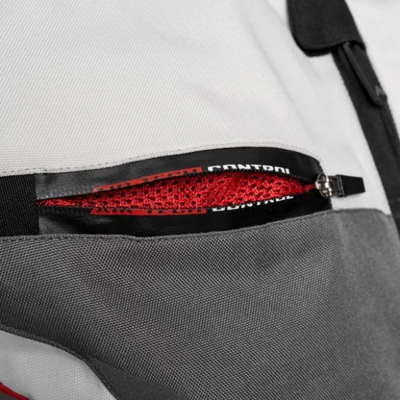 Geaca Moto Textila SOLA 2.0 CE Black Grey Red 2021
