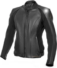 Geaca Moto Piele Dama SIENA 2.0 CE Black 2021