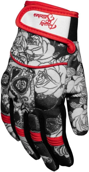 Manusi Textile Bonnie Skull Red 2020