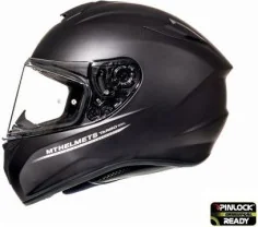 Casca Moto Full-Face Targo Solid A1 Matt Black 2021