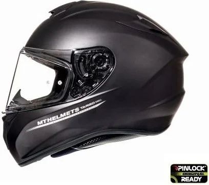 Casca Moto Full-Face Targo Solid A1 Matt Black 2021