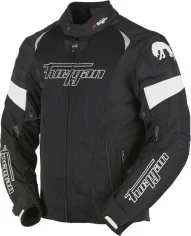 LICHIDARE STOC Geaca Moto Textila Spark Vented 3 In 1 Black White