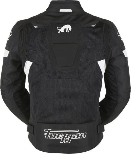 LICHIDARE STOC Geaca Moto Textila Spark Vented 3 In 1 Black White