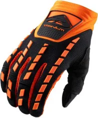 Manusi Moto MX Titanium Black Orange 2021