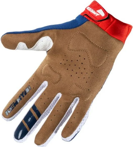 Manusi Moto MX Titanium Navy Red 2021