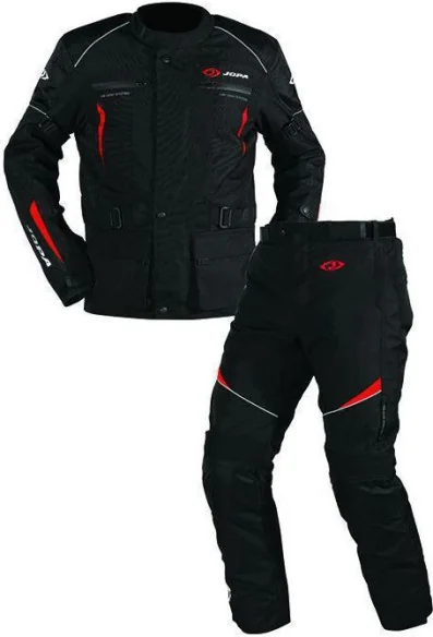 Combinezon ATV Omega V2 Geaca Pantaloni Black Red