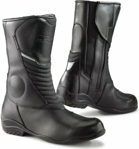 Cizme Moto Dama Lady Aura Plus WP CAT II Black