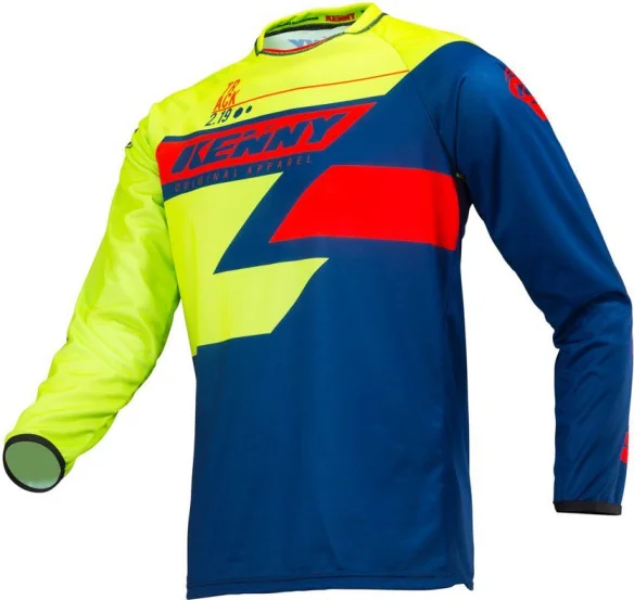 Tricou Copii Track S9 Lime Navy Red