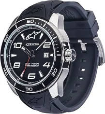 Ceas Satinated Steel Black