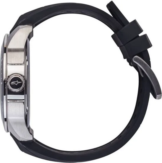 Ceas Satinated Steel Black
