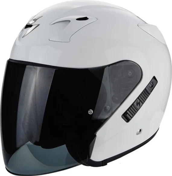 Casca Moto Open Face Jet Exo 220 Solid White