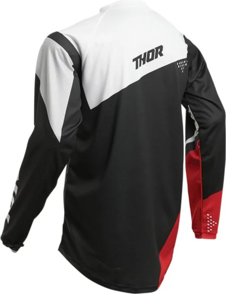 Tricou Sector Blade S20 Charcoal Red