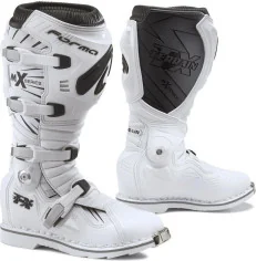 Cizme Moto Terrain TX White Black 2019