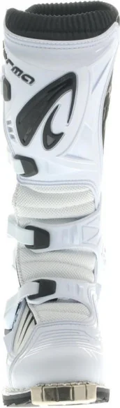 Cizme Moto Terrain TX White Black 2019