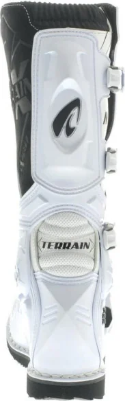 Cizme Moto Terrain TX White Black 2019
