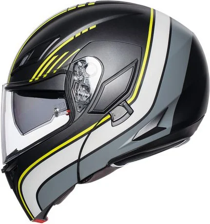 Casca Flip-Up Compact St E2205 Multi Plk 2020 Boston Matt Black Grey Yellow