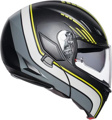 Casca Flip-Up Compact St E2205 Multi Plk 2020 Boston Matt Black Grey Yellow