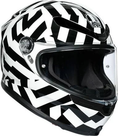 Casca Integrala K6 Ece Multi Mplk 2020 Secret Black White