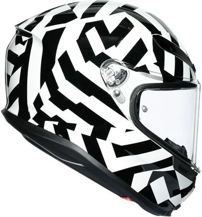 Casca Integrala K6 Ece Multi Mplk 2020 Secret Black White