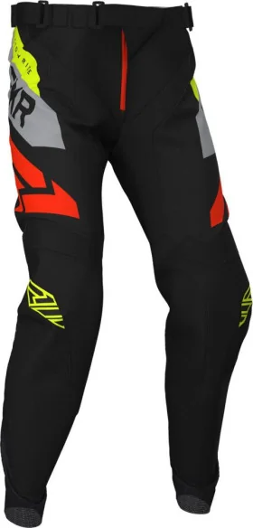 Pantaloni Podium MX Black Grey Hi Vis Nuke Red 2020