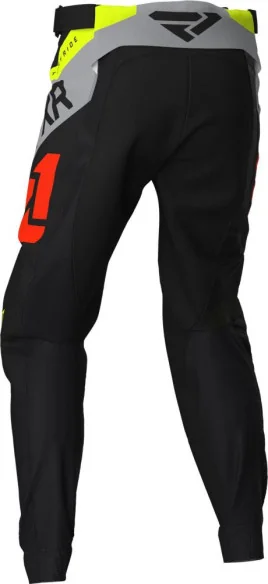 Pantaloni Podium MX Black Grey Hi Vis Nuke Red 2020