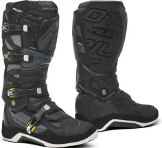 Cizme Moto MX Pilot Black Anthracite