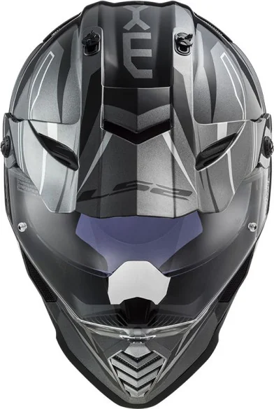 Casca ATV Pioneer Evo Knight MX436 Alb Titanium 2021