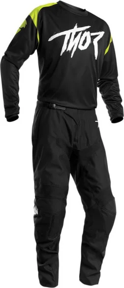 Combo Tricou Pantaloni Sector Link Negru Verde