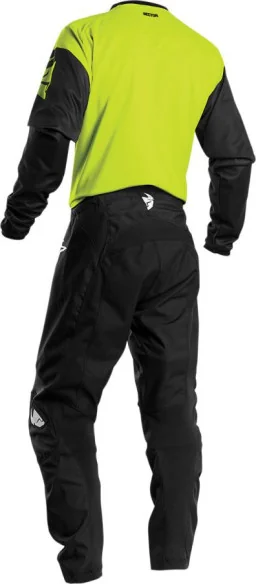Combo Tricou Pantaloni Sector Link Negru Verde