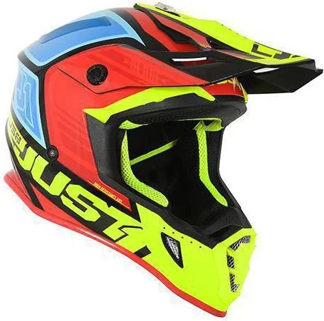 Casca MX J38 Blade Black Yellow Red Blue Casca MX 2021