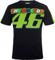 Tricou VR46 The Doctor Black