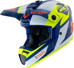 Casca Moto MX Track Navy Neon Yellow 2021