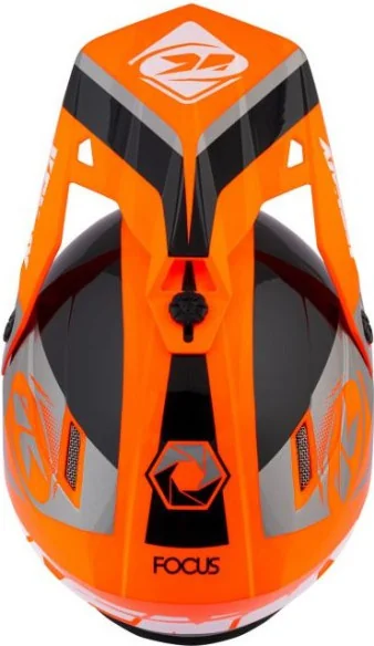 Casca Moto MX Track Orange 2021