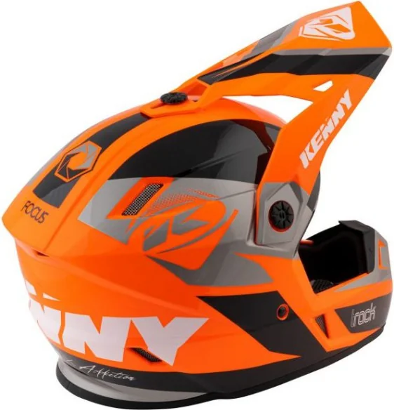 Casca Moto MX Track Orange 2021