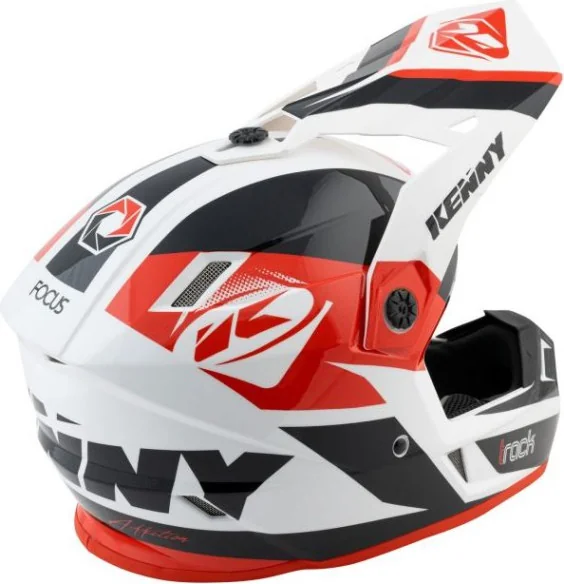 Casca Moto MX Track Black Red 2021