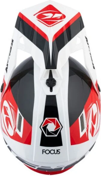 Casca Moto MX Track Black Red 2021