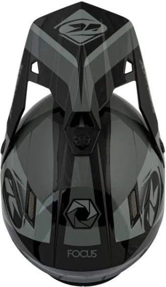 Casca Moto MX Track Black Grey 2021