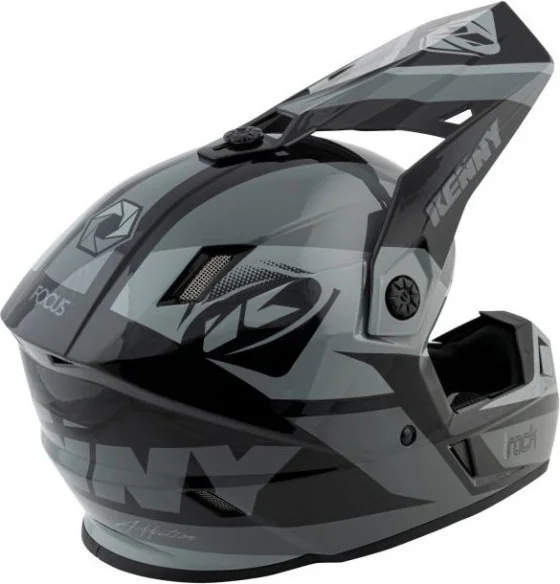 Casca Moto MX Track Black Grey 2021