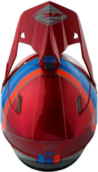 Casca Moto MX Track Victory Burgundy 2020