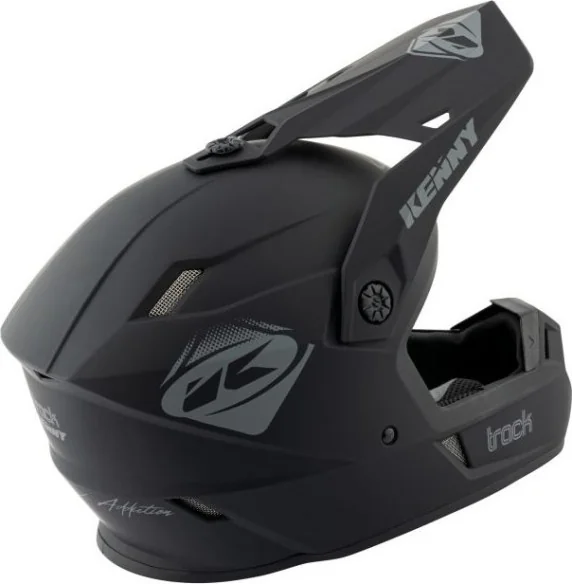 Casca Moto MX Track Solid Black 2021