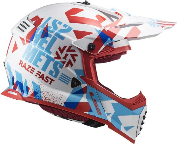 Casca Moto MX Copii MX437 Fast Evo Mini Funcky Red 2021