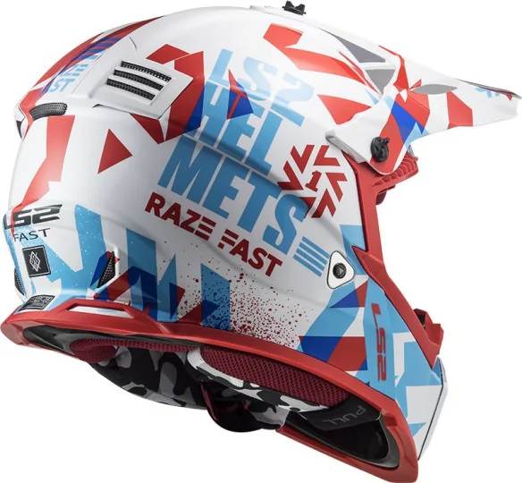 Casca Moto MX Copii MX437 Fast Evo Mini Funcky Red 2021