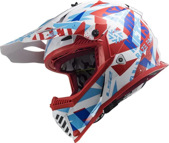 Casca Moto MX Copii MX437 Fast Evo Mini Funcky Red 2021
